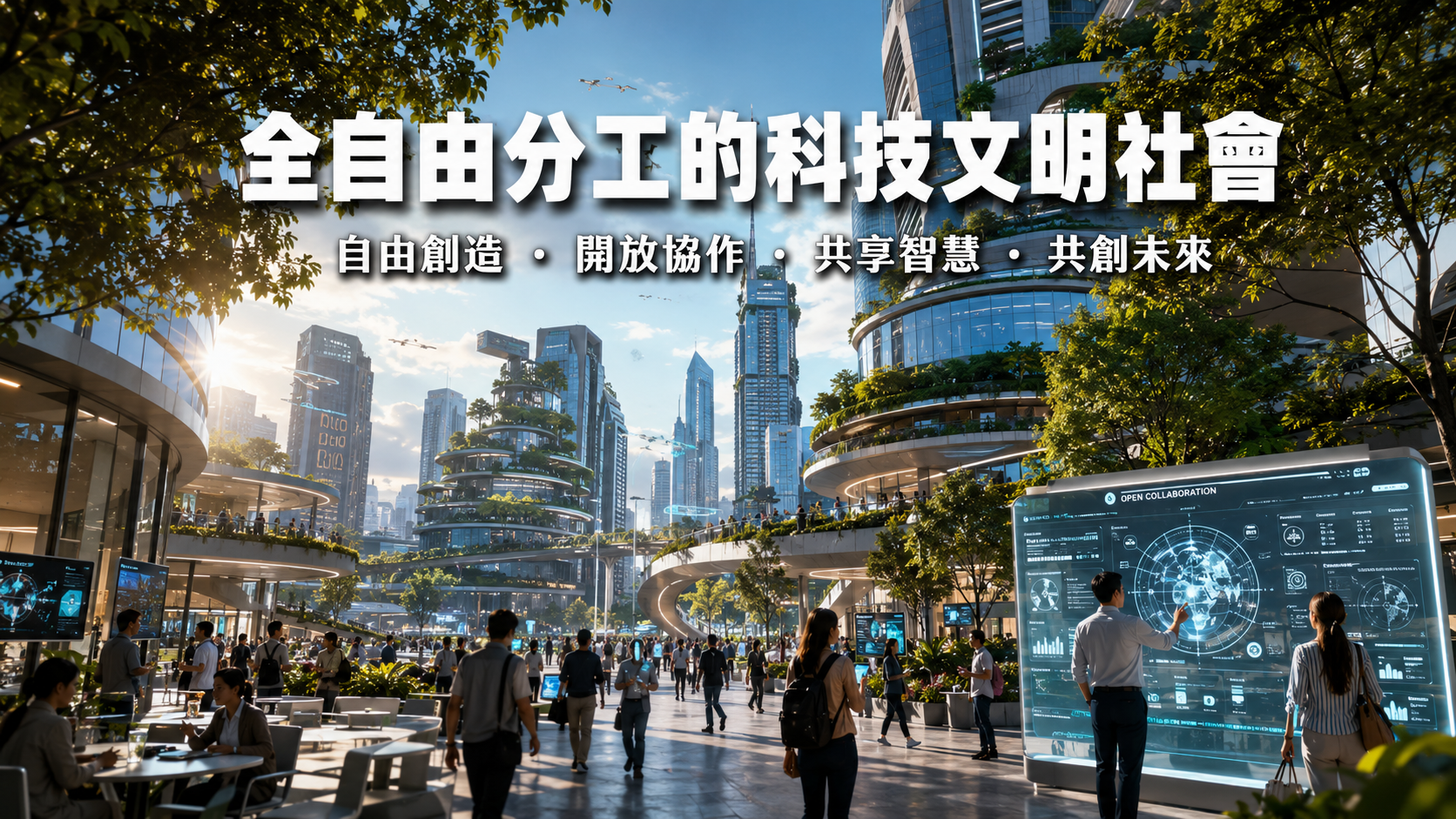 全自由分工的科技文明社會
