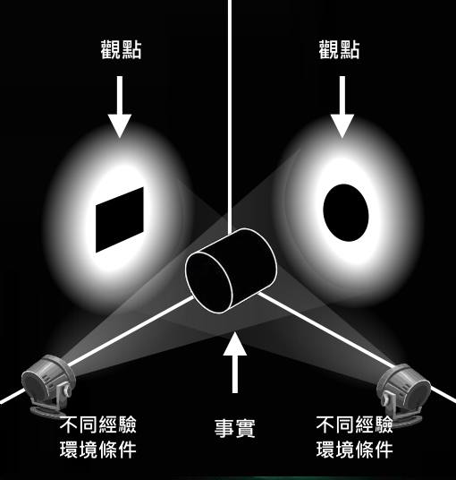 觀點與事實之間的差異