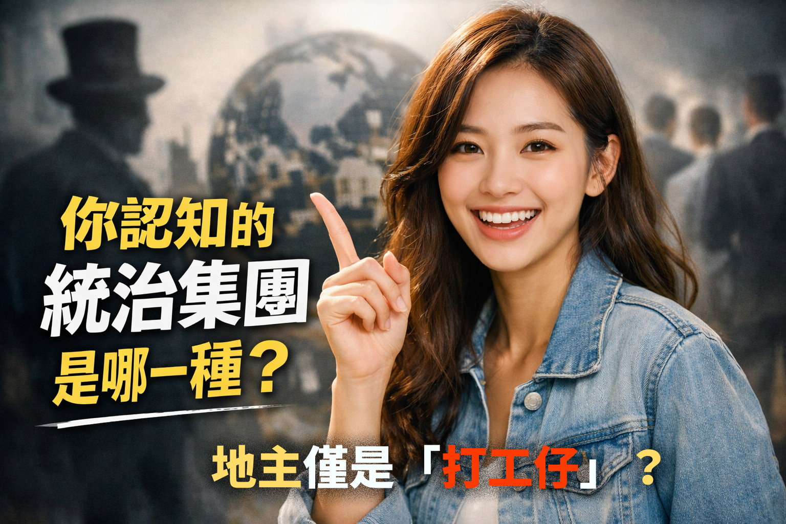 你認知的【 統治集團 】是哪一種？