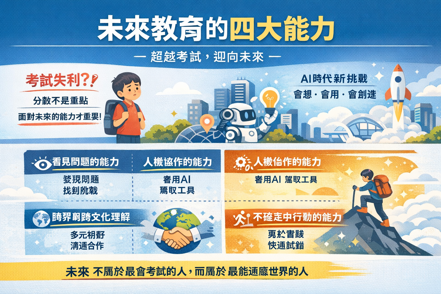 高中、大學階段的教育目的是什麼？