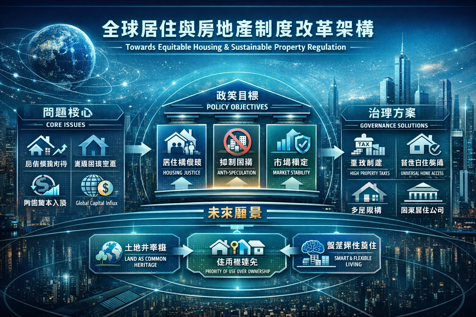 全球共通「房地問題」如何解決？