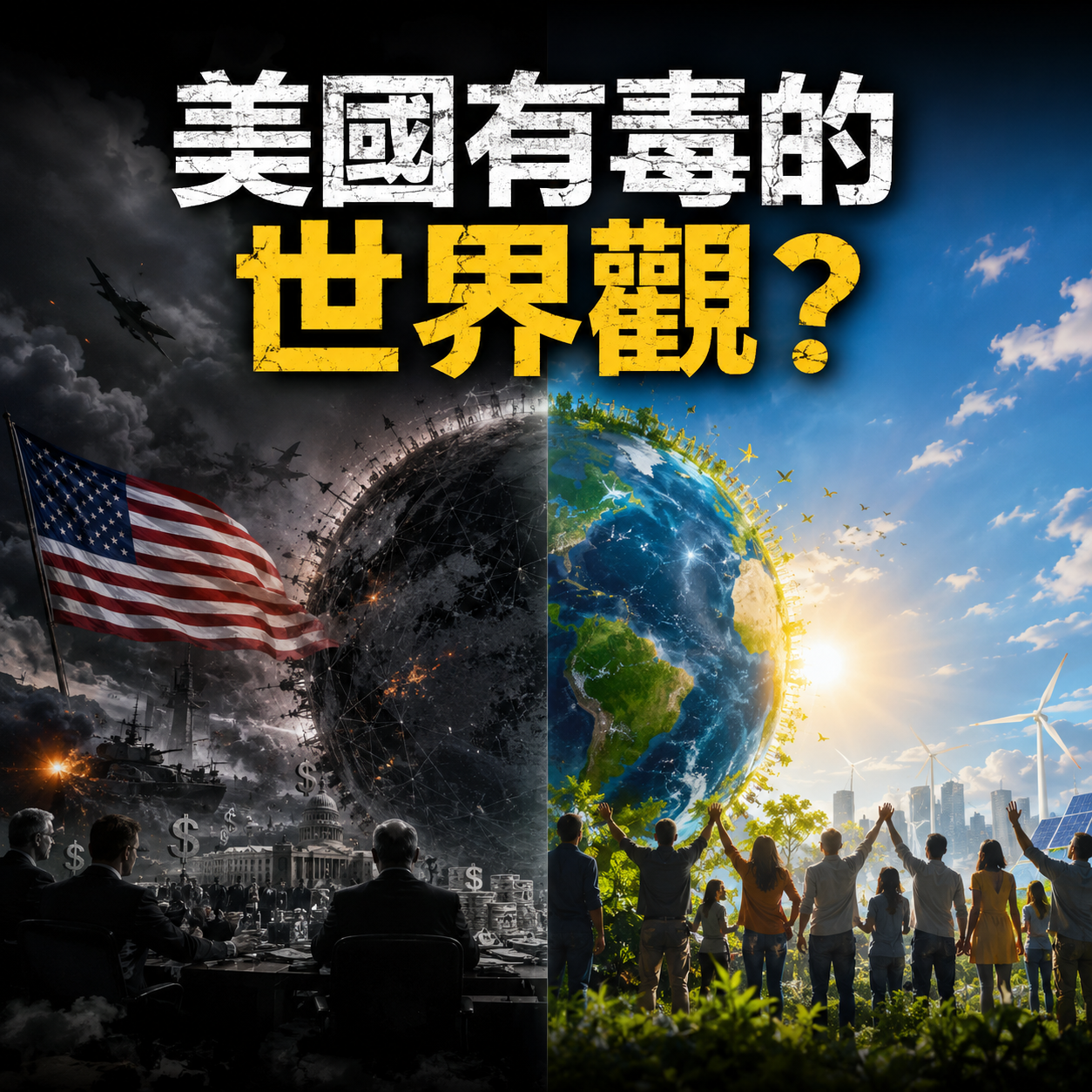 美國有毒的世界觀？！